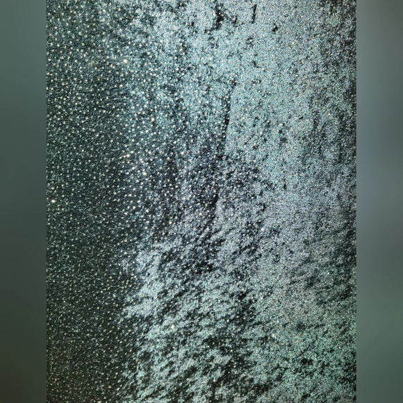 Vintage Navy Blue Sparkle Fabric - Picture 3 of 7